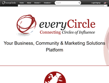 Tablet Screenshot of everycircle.com